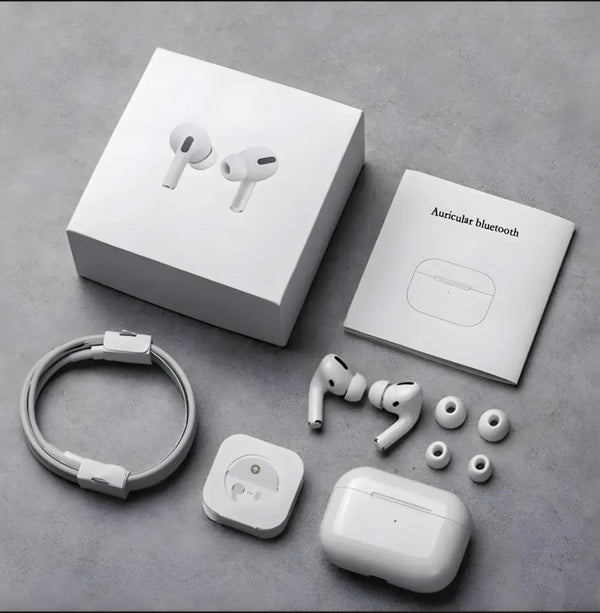 AirPods Pro - High-Quality Wireless Earbuds with Premium Sound, Noise Cancelling, and Comfortable Fit – Compatible with iPhone, Android & More