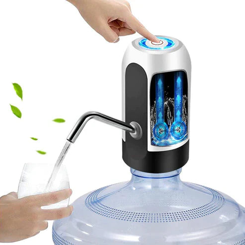 Electric Portable Water Dispenser Pump – USB Rechargeable, Easy-to-Use Water Pump for Bottled Water, Home, Office & Outdoor Use