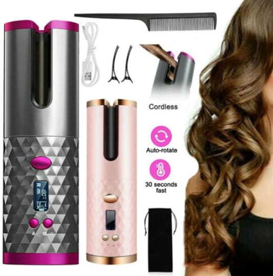 Advanced Automatic Hair Curler – Professional Curling Iron with Adjustable Heat Settings, Fast Styling, and Tangle-Free Technology for Long-Lasting Curls